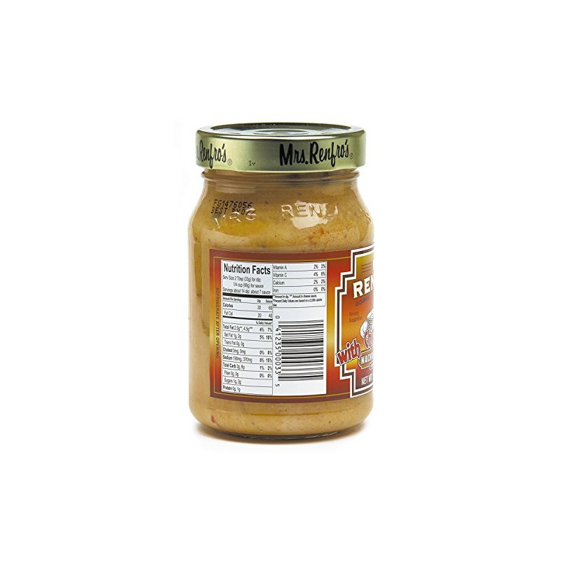 Mrs. Renfro's Nacho Cheese Sauce with Chipotle, 16 oz (4