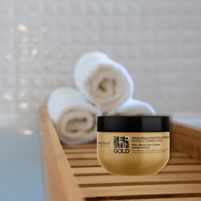 Keratin Gold Mascarilla Reestructurante 300g