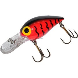 Brad's Killer Fishing Gear Red Tiger 3" Wiggler