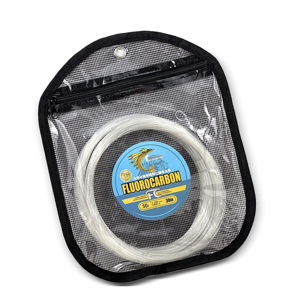 LUNYANG 100% Fluorocarbon High Strength Large Density Fishing Line 150LB