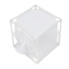 Insect Observation Cage PVC Mesh White Reusable Butterfly Habitat Breeding