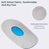 Heel Cushions with Massaging Gel Technology - All-Day Shock Absorption