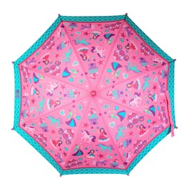 Stephen Josheph Gifts unisex child Stephen Joseph All Over Print Umbrella, Princess, One Size US