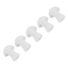 30pcs Hearing Amplifiers Eartips Soft Silicone White Accessories Replacement Earbud