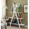 Convenience Concepts Oxford "A" Frame Bookshelf, White
