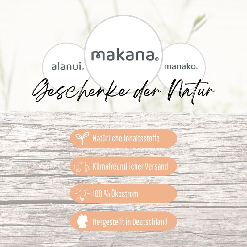 Makana Green lipp 100% Pure, Green-Lipped Mussel Concentrate (Powder), 100g