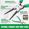 SK 7-Inch Snap Ring Pliers, Internal Circlip Pliers with Straight