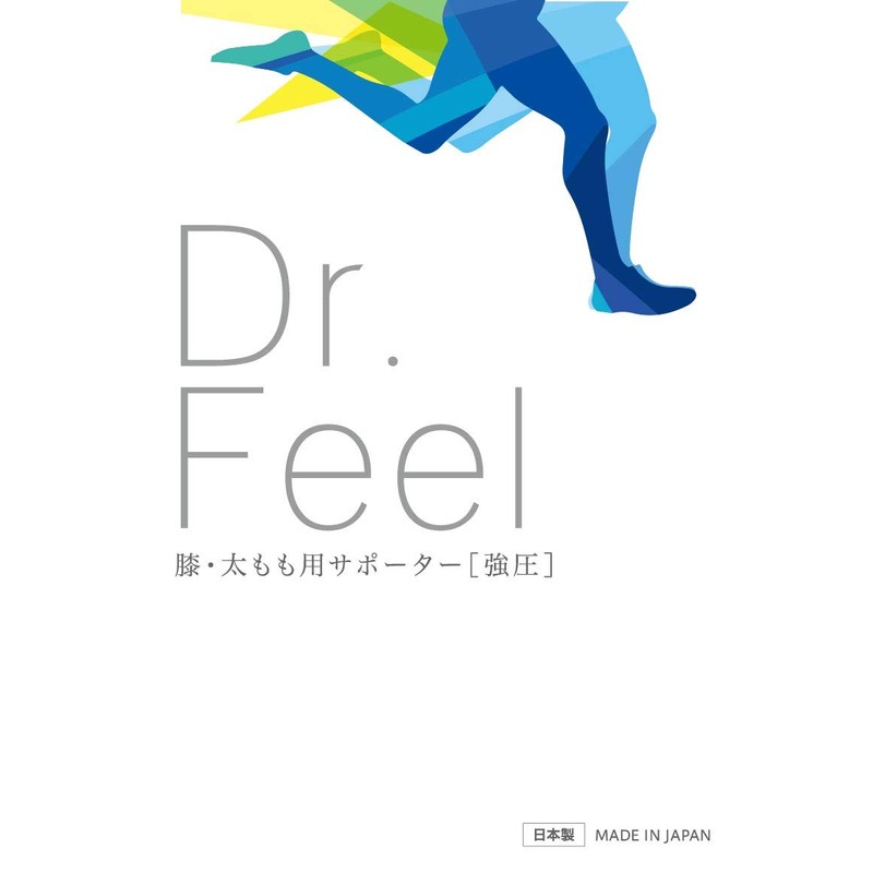 Dr. Feel Doctor Supervised Knee and Thigh Supporter [Strong Pressure]