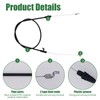 BOXOB 2pcs 946-04661A Control Cable for 21 Inch Self-Propelled Gas