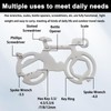 DGUSO Multitool Bicycle Tool with Aluminium Whistles 1 Piece Key