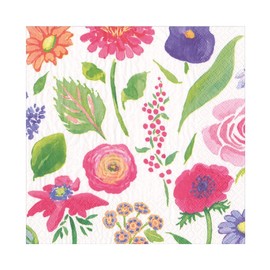 Caspari Summertime Luncheon Napkins - 20 Per Package - 4 Packages