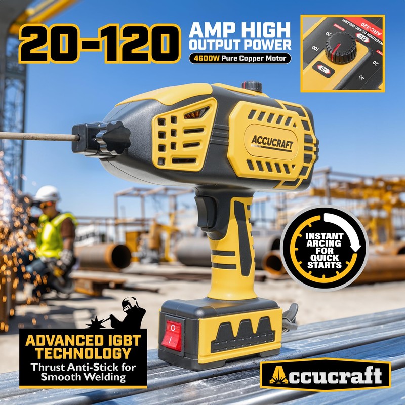 Portable Welding Machine, Welder Machine 110V, ARC Portable Welder with