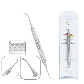 ZAMAHA UK Eyelash Separator Tool - Professional Lash Lift and Tint Perming Tool Kit - Lashlift Hollow Double Ended Eyebrow Extensions Accessories, Universal Medium