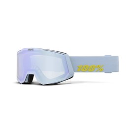 100% SNOWCRAFT HiPER Premium Protective Goggles (Mason - Mirror Silver Lens)