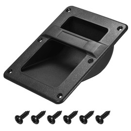 sourcing map Recessed Speaker Handle Grasp Holder Replacement Speaker Cabinet Box Handles with Screw 2 Pcs