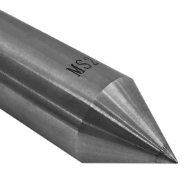 Unbranded Lathing Milling 2MT Solid Dead Lathe Center Morse Taper MT2