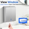 304 Stainless Steel Paper Towel Dispenser Wall Mount