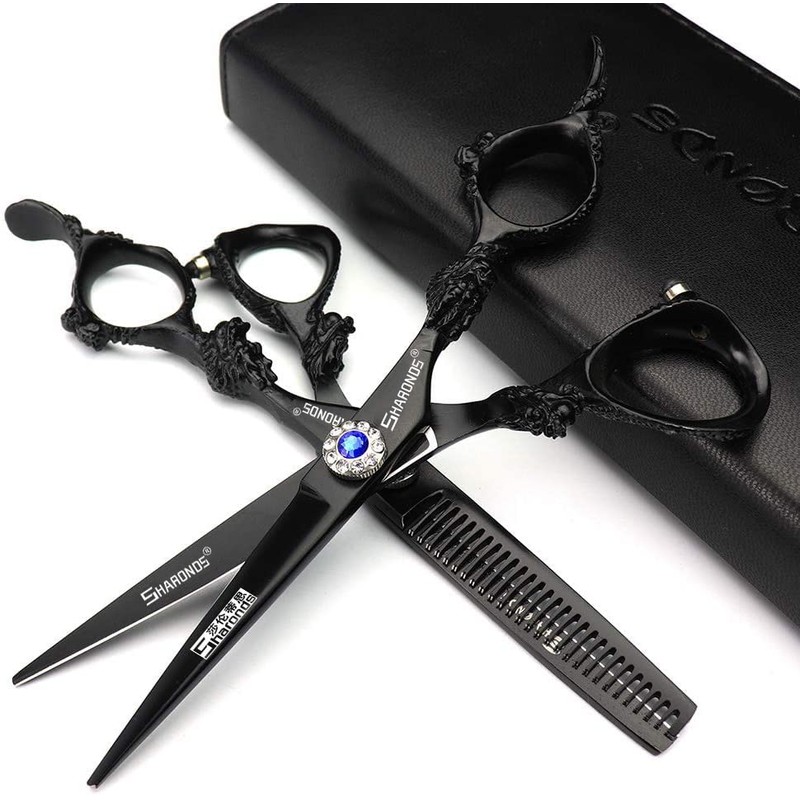 Professional Hairdressing Scissors Barber Hair Cutting 6 Inches High Quality Thinning