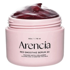 Mascarilla Facial Serum Arencia Overnight Red Smoothie
