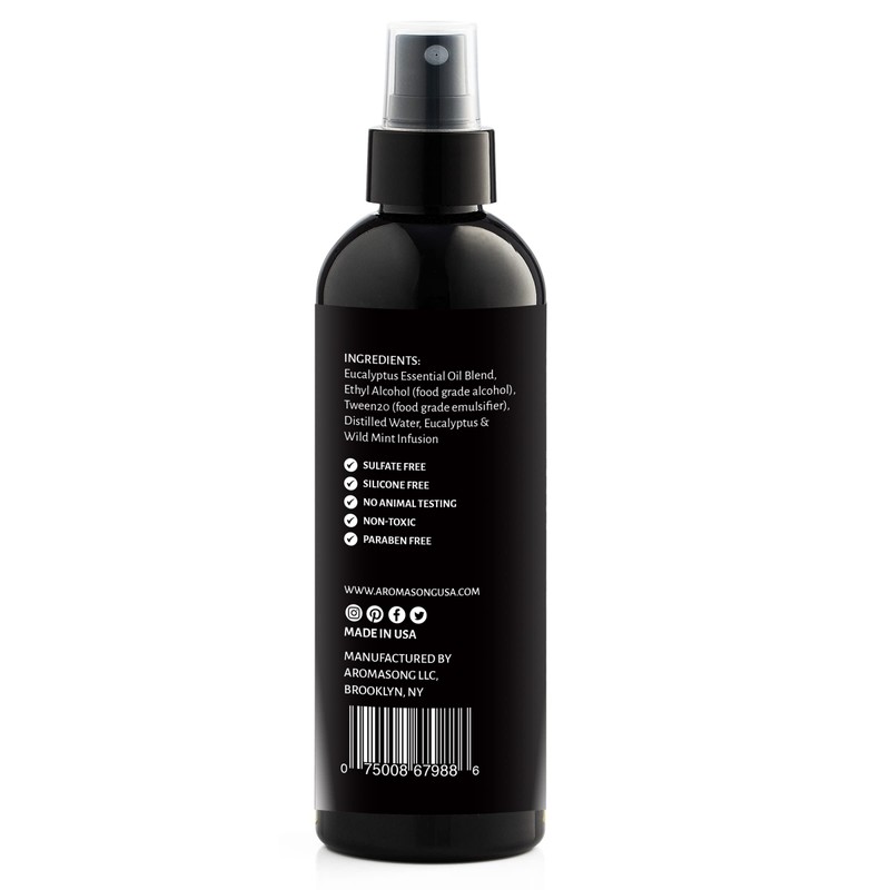 Aromasong Eucalyptus & Wild Mint Pillow Spray - All Natural