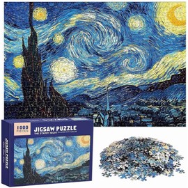 Generic - GVFYY 1000 Piezas Rompecabezas, Rompecabezas de Bellas Artes Pintura al óleo, Puzzles para Adultos, Niños y Adolescentes,Rompecabezas Juego Familiar para Niños Decoración del Hogar (A)