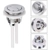 Toilet Dual Flush Push Button, Toilet Button Flushing Round Head