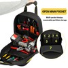 AIRAJ PRO Tool Backpack,17"Heavy Duty Tool Backpack Bag with Waterproof