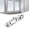 Door Bolt Inside Latch Slide Lock Round Stainless Steel 316