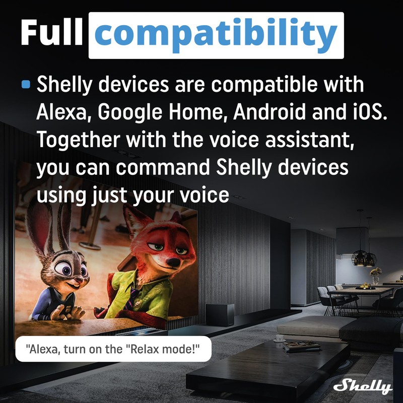 Shelly Pro Dimmer 2PM | Wi-Fi & LAN 2-Channel Smart