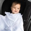 Little Bamboo Muslin Squares Pack, White, 8 Count