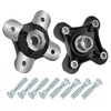 Front Rear Wheel Hub With Wheel Studs for Polaris RZR