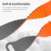WalkerFit Smart watch band Magnet 20mm, Orange and Gray