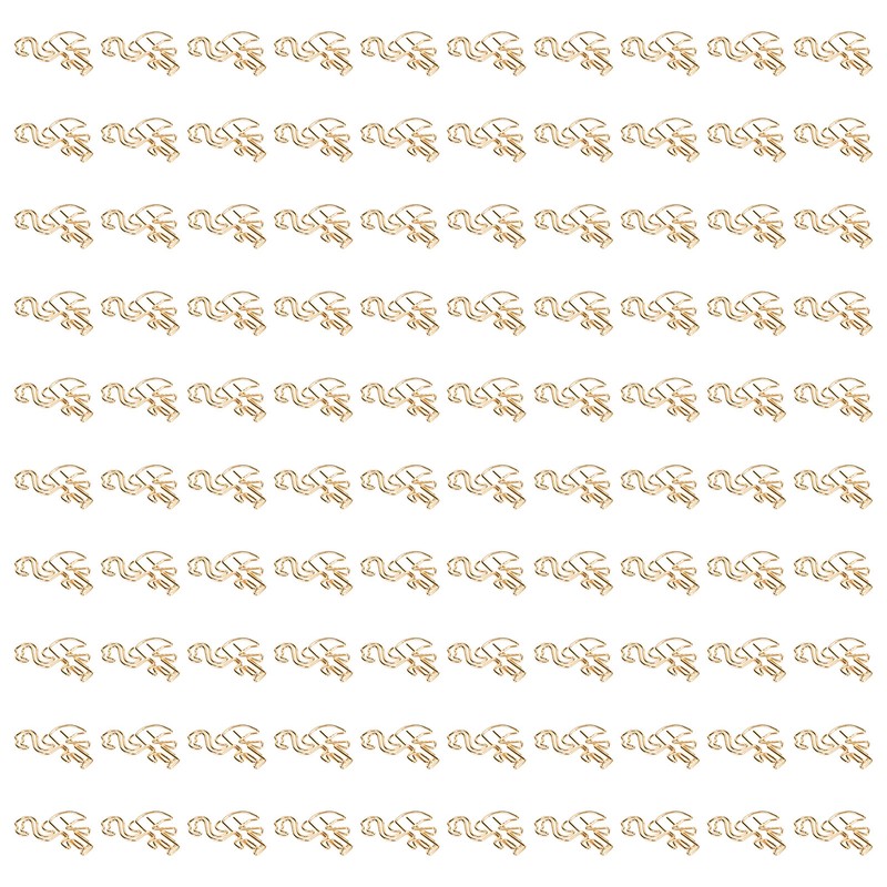 100pcs Flamingo Paper Clip Cute Animal Shape File Note Page