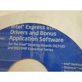 Intel Express Installer Driver + app CD. Desktop Executive Boards DQ35JO DQ35MP
