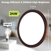 2Pack LED Flush Mount Ceiling Light Fixture Oil Rubbed Bronze,
