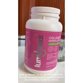 Colágeno Hidrolizado Lumihass Sabor Arándano 725 G I 30 Porciones I Adicionado Con Omega 3 aguacate magnesio acido Hialurónico biotina vitamina C I...