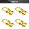 MroMax 4PCS Toggle Catch Lock 1.22" x 0.98" (LxW) Retro