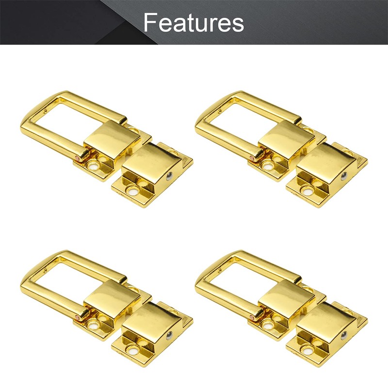 MroMax 4PCS Toggle Catch Lock 1.22" x 0.98" (LxW) Retro