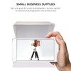 Operitacx Portable LED Light Box Photography Tent Compact Folding Design