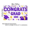 BlissYard Graduation Banner 2025 Congrats Grad for Party Decor Graduation