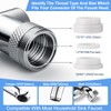 1440° swivel faucet extender, sink faucet aerator extender, swivel extendable