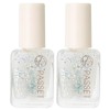 Facet Celeb Nail Color Polish, 45 Mermaid Holo, 7g, 2 pieces / 파셋 셀럽 네일컬러 폴리쉬, 45머메이드홀로, 7g, 2개