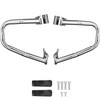 WSays Chrome Engine Guard Protector Highway Crash Bar Kit Compatible