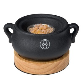 ZhengLong Electric Incense Burner, Oud Bakhoor Burner, Frankincense Resin Burner (Charcoal Free Quick How-to) Instead of Charcoal Incense Burner, Made Easy, No Open Flame, Safer. Timing 1-5 Hours.