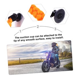 Alipis Helmet Braid Decoration Motorcycle Helmet Wig Men Women Ponytail Ornament Odorless Fit Stylish