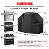 Waterproof BBQ Grill Cover for Outdoor Protection – Anti-UV Fade-Resistant