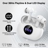 Wireless Earbuds, Bluetooth 5.4 Headphones Deep Bass HiFi Stereo, New