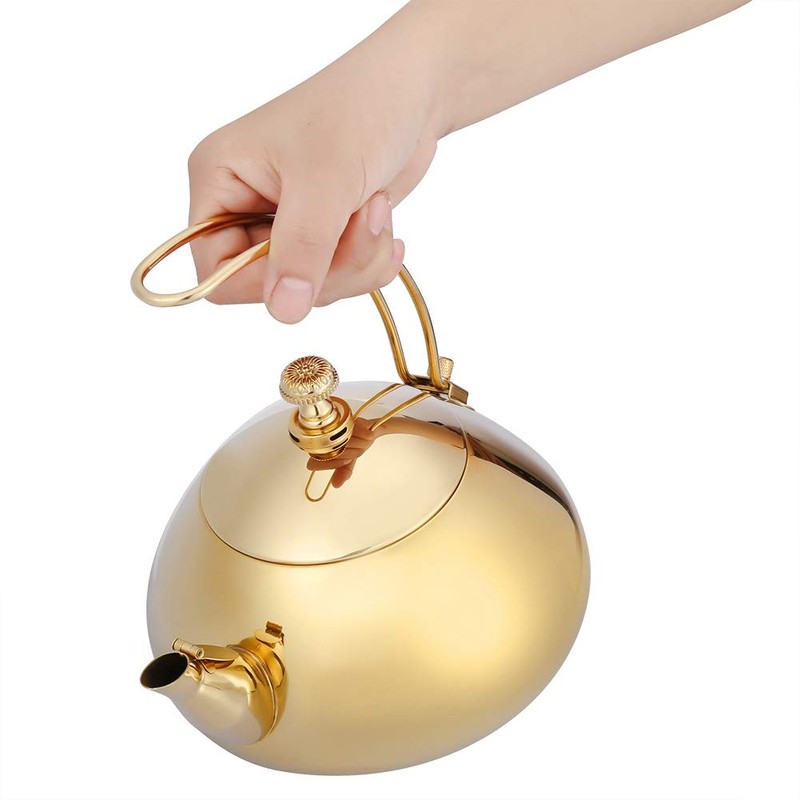 1.5 L Stainless Steel Kettle, Classic Teapot, Induction Cooker, Tea