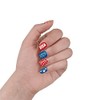 Unique US Patriotic Nail Stickers | Red & Blue Pcs,