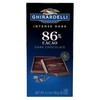 GHIRARDELLI® INTENSE DARK Chocolate Bar, 86% Cacao, 3.17 Oz Bar